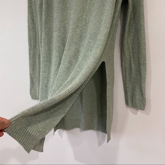 Moth by Anthropologie Lightweight Crewneck Tunic Sage Green Sz Medium - Picture 6 of 11